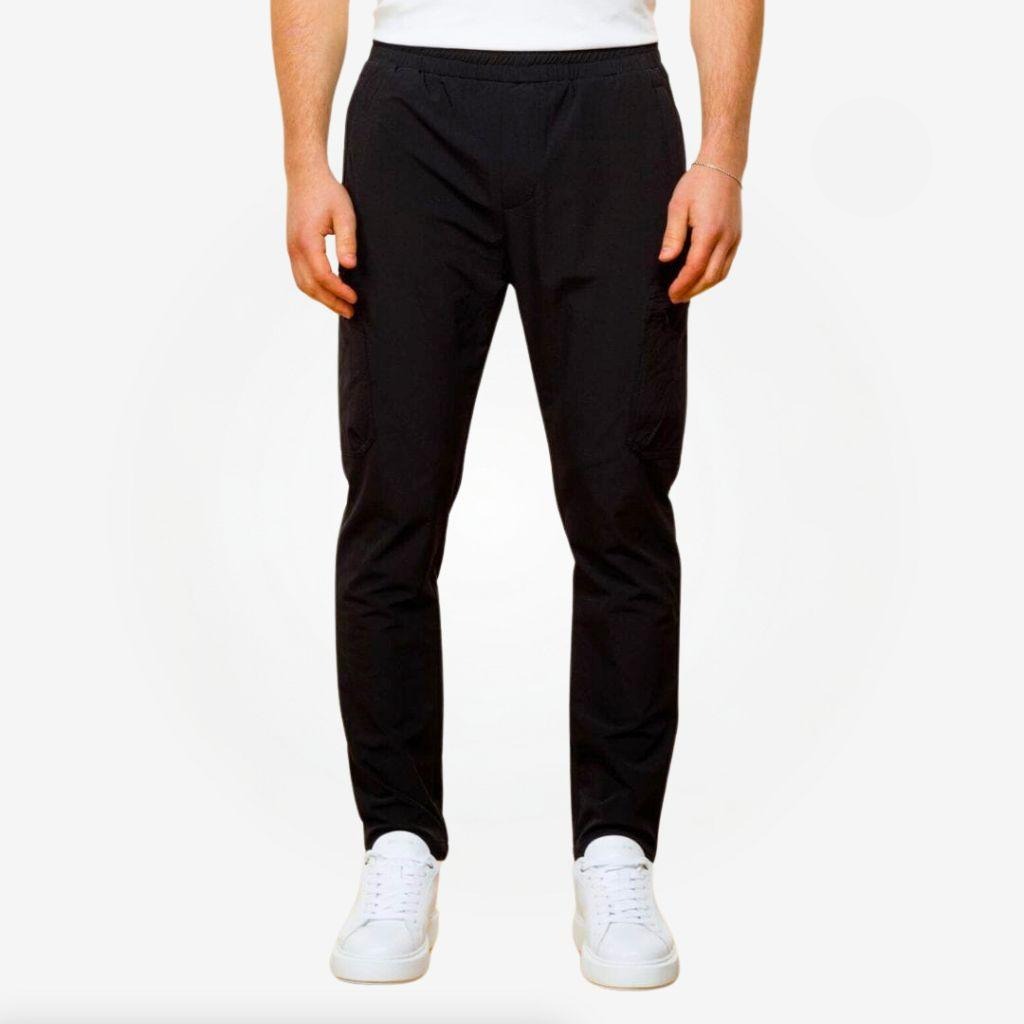 Black Traveler Cargo Pants - Alex Gerrard