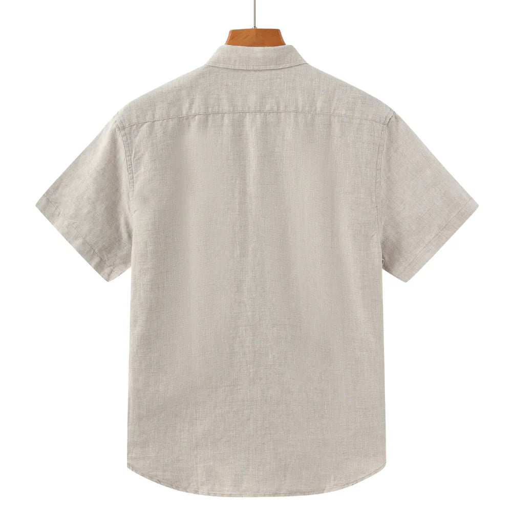 Cape Town Linen Shirt (Shortsleeve) - Alex Gerrard