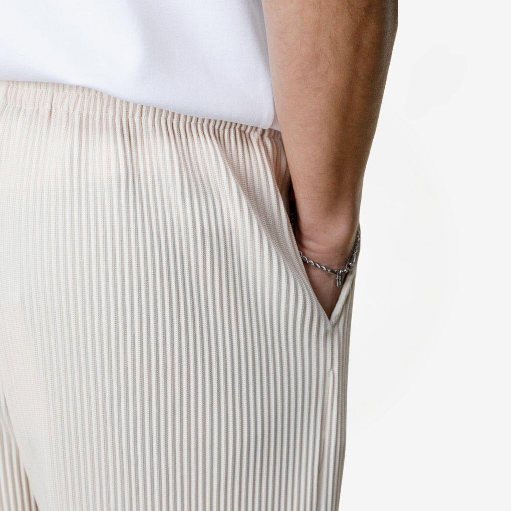 Raw Pleated Resort Pants - Alex Gerrard