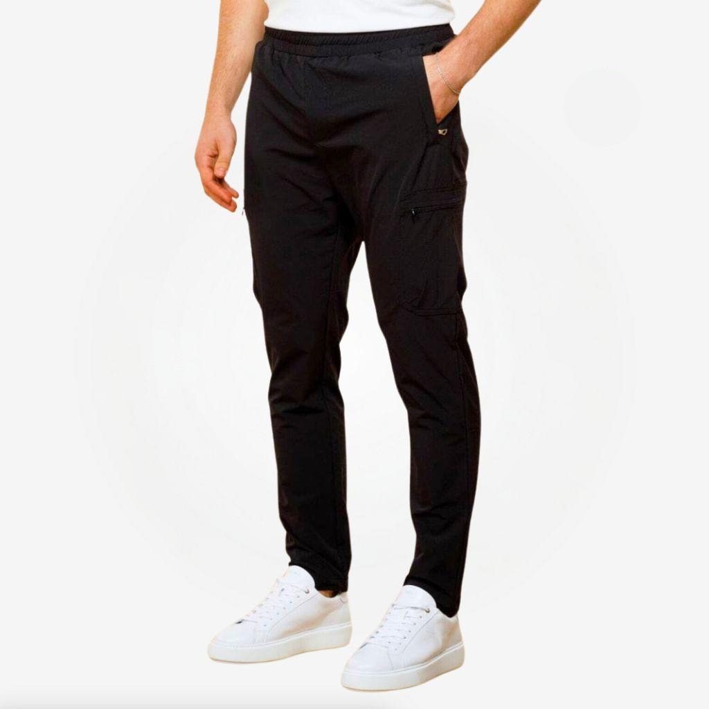 Black Traveler Cargo Pants - Alex Gerrard