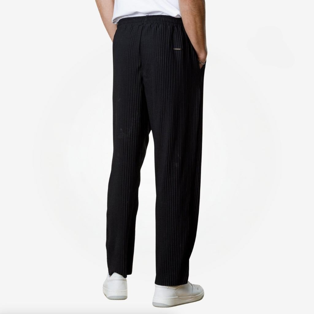 Black Pleated Pants - Alex Gerrard