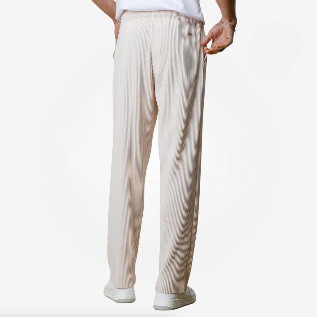 Raw Pleated Resort Pants - Alex Gerrard