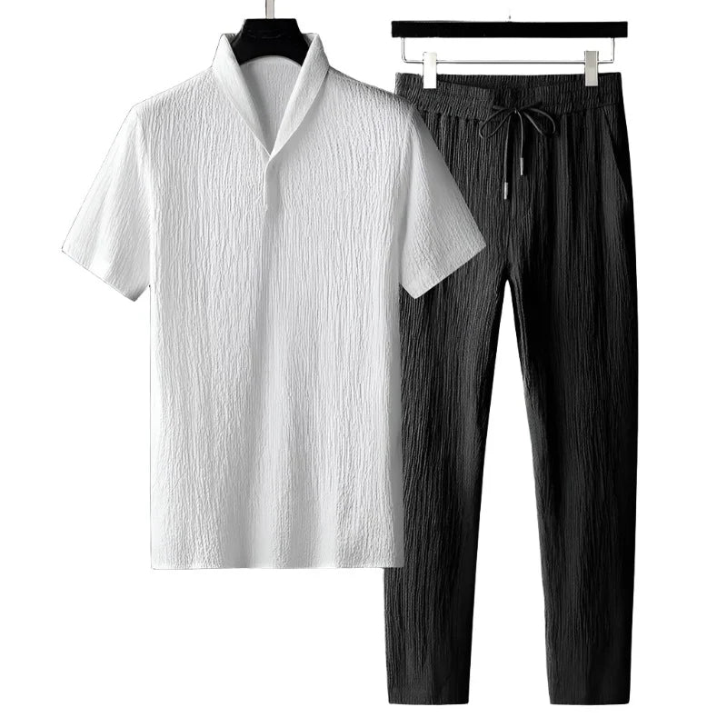 Cotton Polo & Pantalon Suit - Alex Gerrard