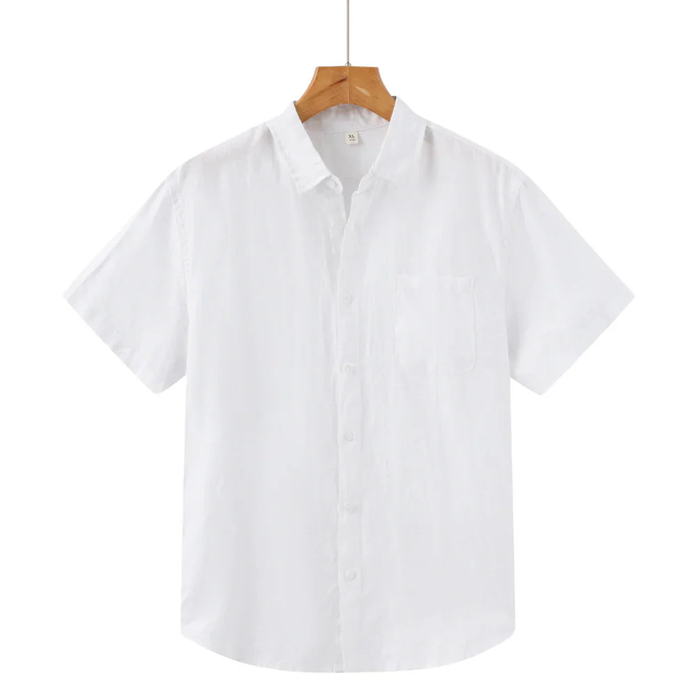 Cape Town Linen Shirt (Shortsleeve) - Alex Gerrard