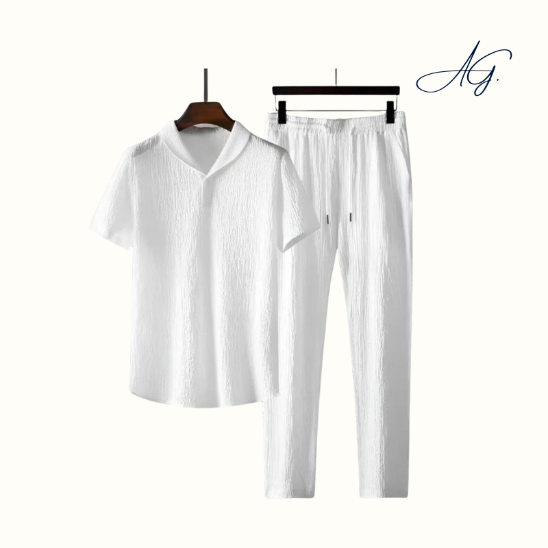 Cotton Polo & Pantalon Suit - Alex Gerrard