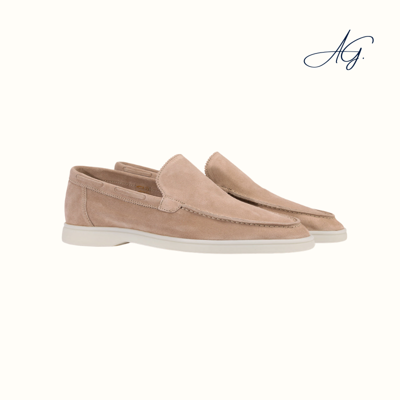 Light Beige Yacht Loafers