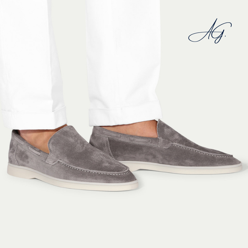 Grey Yacht Loafers