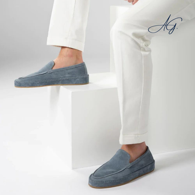 Light Blue Voyager Loafer