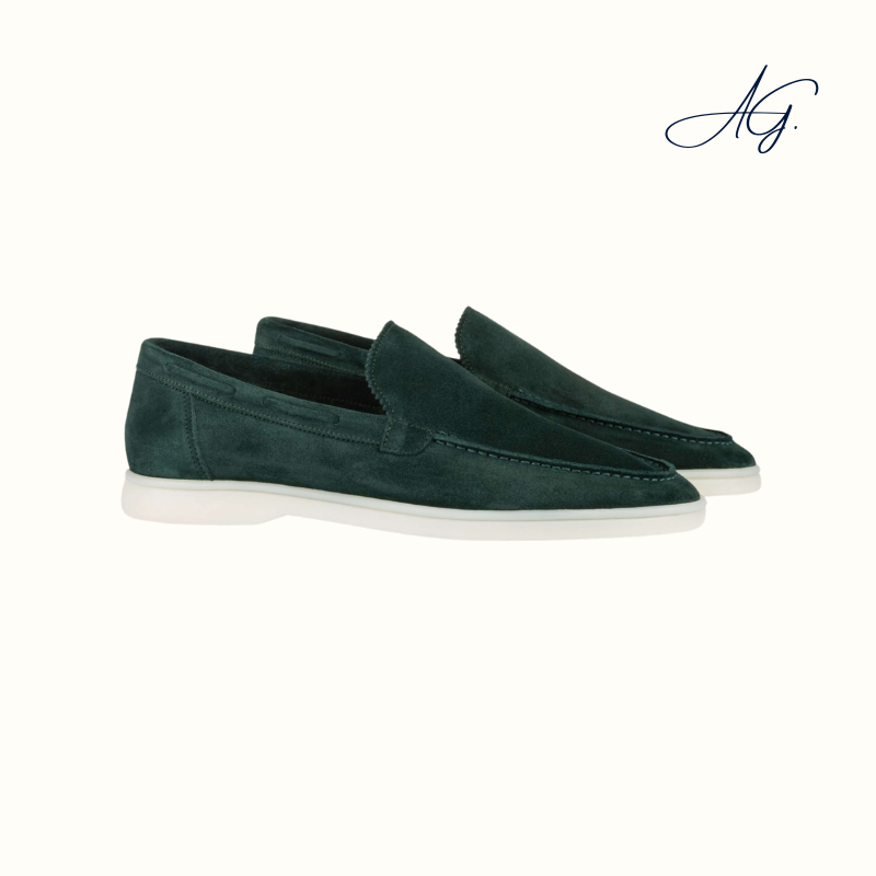 Forest Green Yacht Loafers