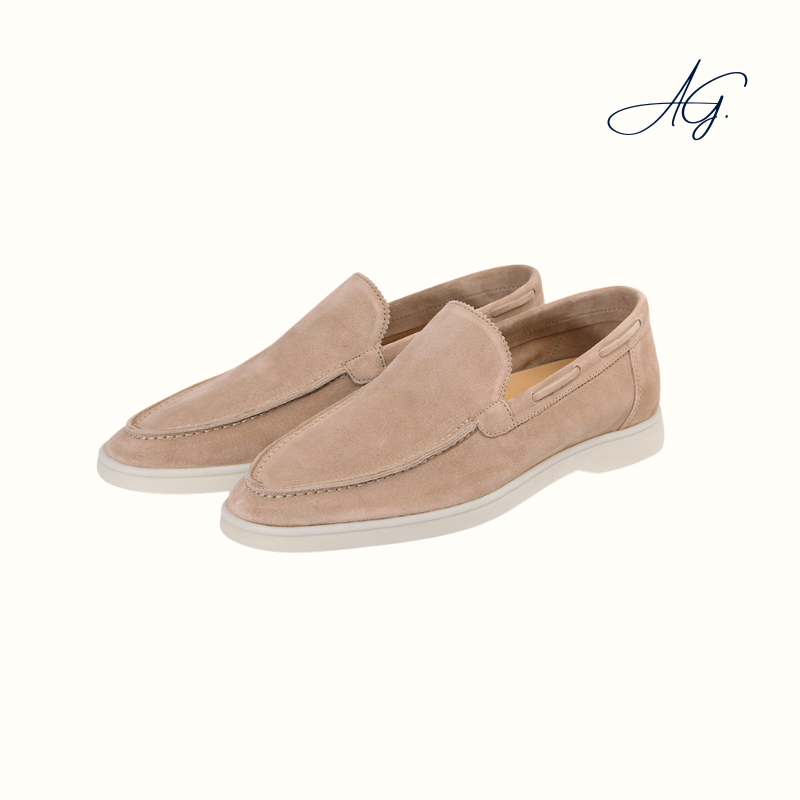 Light Beige Yacht Loafers