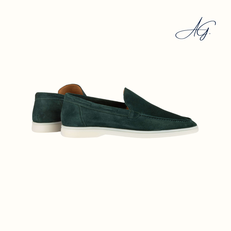 Forest Green Yacht Loafers