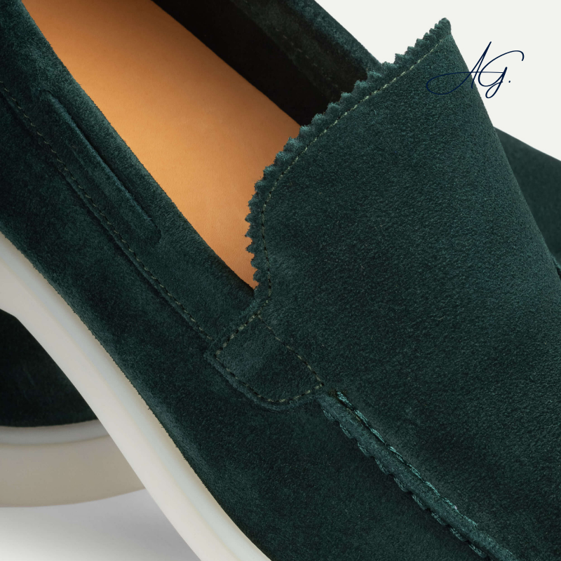 Forest Green Yacht Loafers