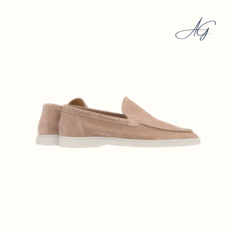 Light Beige Yacht Loafers