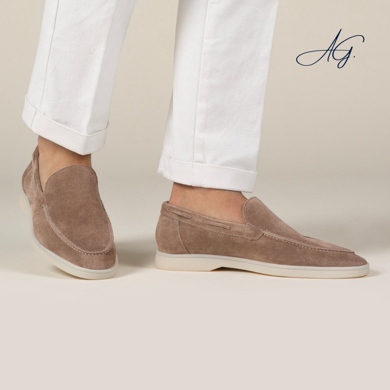 Classic Beige Yacht Loafers