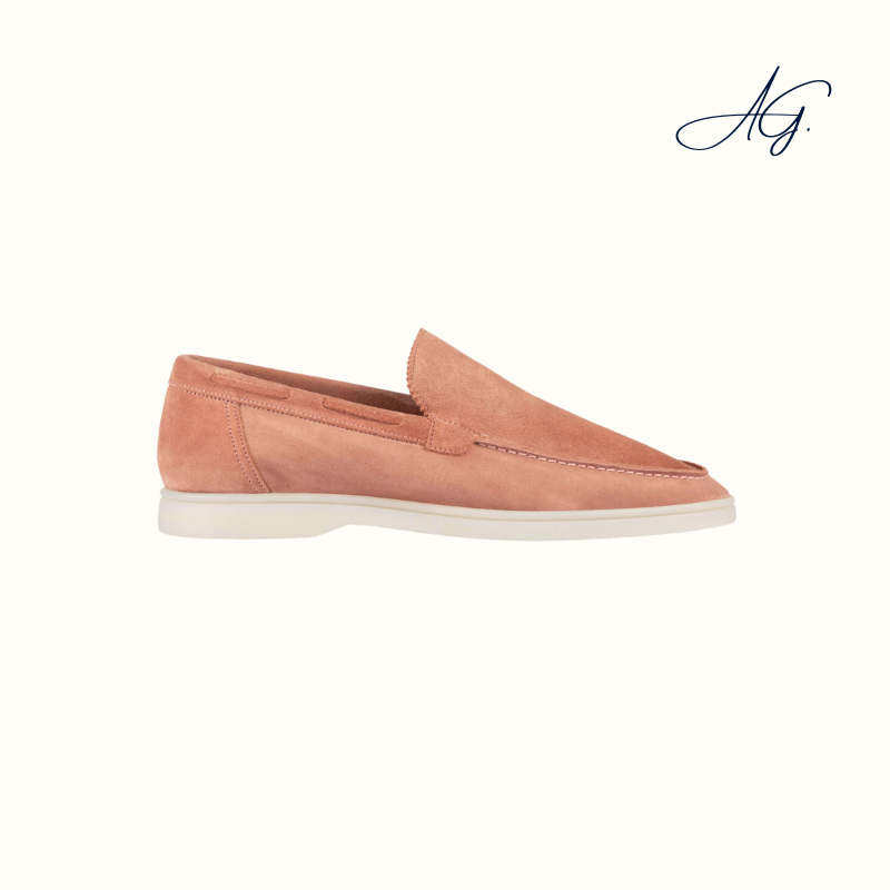 Dusty Pink Yacht Loafers