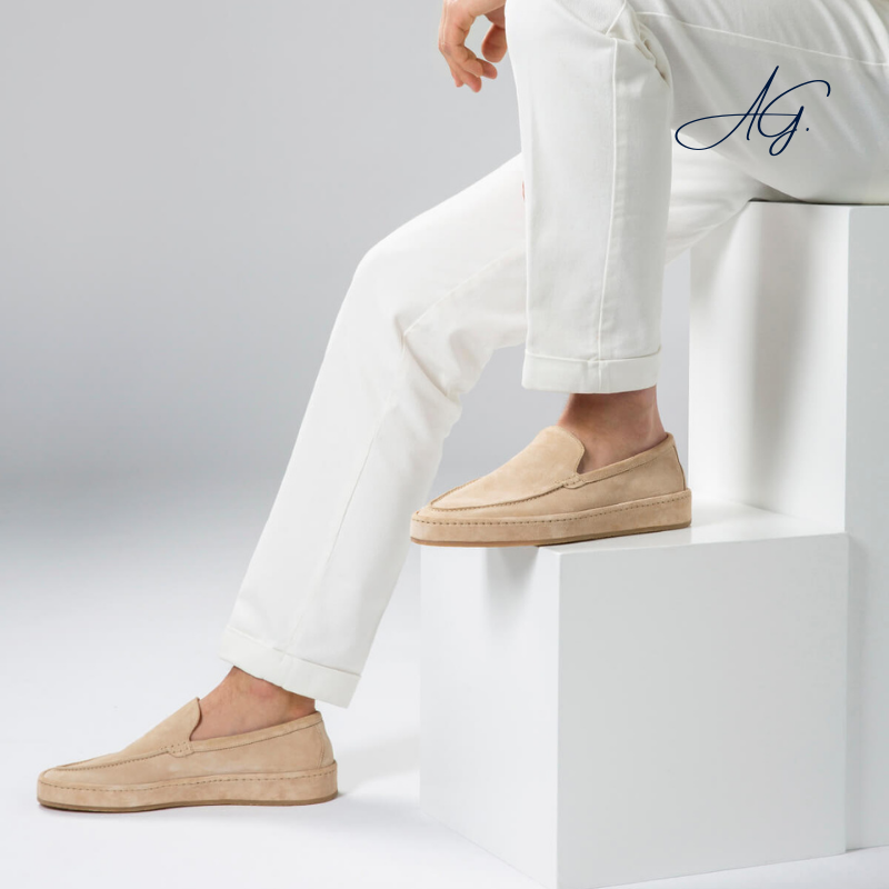 Light Beige Voyager Loafer