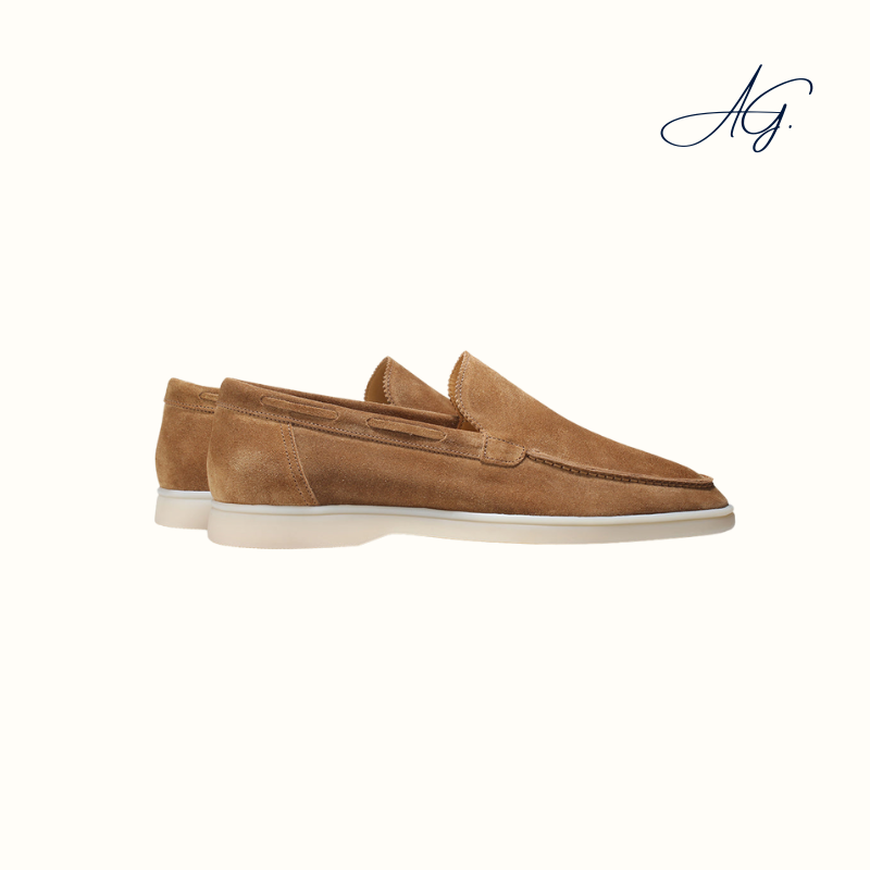 Beige Yacht Loafers