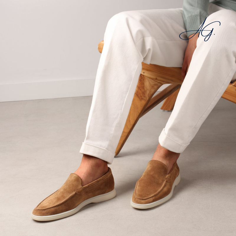 Beige Yacht Loafers