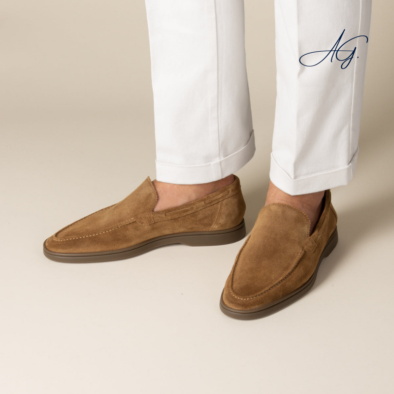 Beige Yacht Loafers