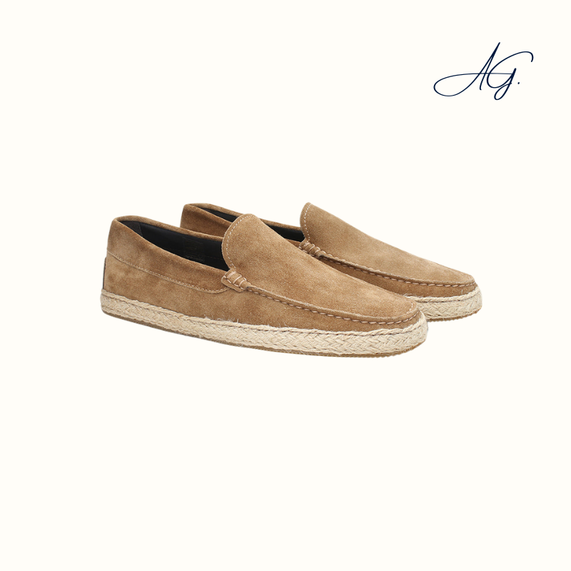 Beige Suede Seaside Loafer