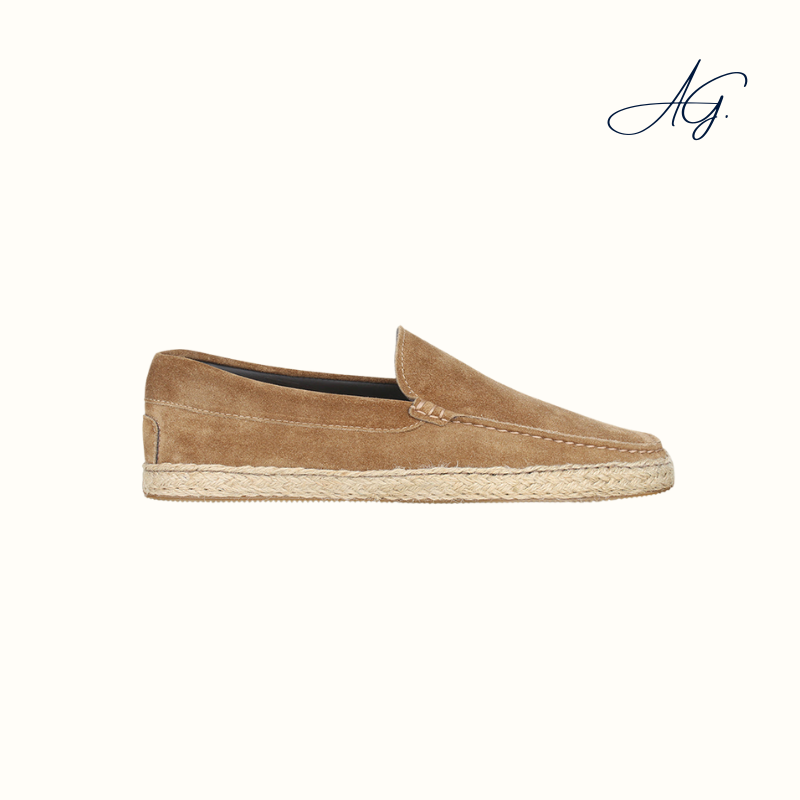 Beige Suede Seaside Loafer