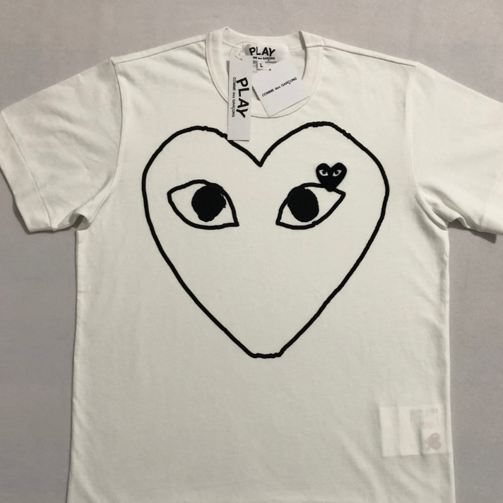 CDG "Black Outline" T-Shirt